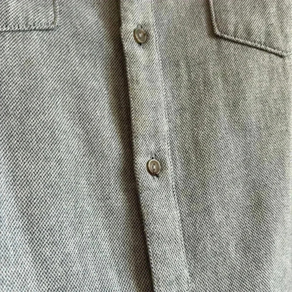 Carbon 2 Cobalt Button Down Light Gray Shirt size L - Picture 4 of 7